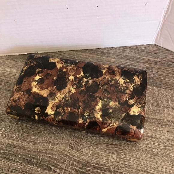 Vtg Gunther Mele Earring  Travel Box - Picture 6 of 10